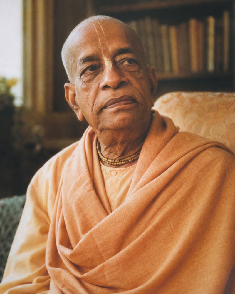 Retrato editorial de A.C. Bhaktivedanta Swami Prabhupada